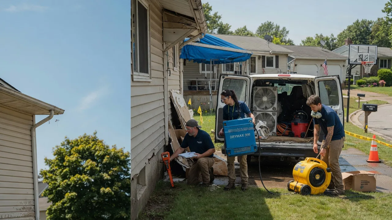 Ceiling Leak Cleanup in Shellsburg, IA near me